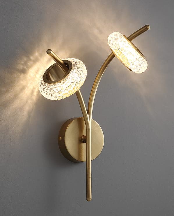 Crystal Rings Wall - LED kristall vägglampa