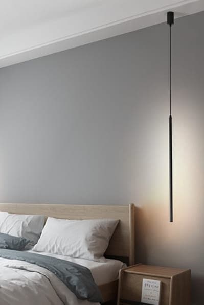 Zeen - moderni LED-riippuvalaisin 1000x20 mm, 1xLED SMD 7W, musta