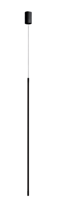 Pikkukuva 1 / 3: Zeen - moderni LED-riippuvalaisin 1000x20 mm, 1xLED SMD 7W, musta