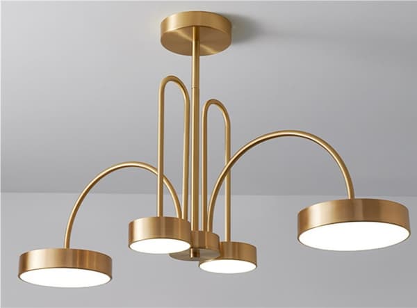 Spotto CH 4 - LED ljuskrona 100cm taklampa 4 poäng