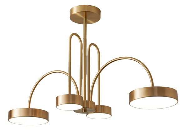 Spotto CH 4 - LED lysekrone 100cm loftslampe 4 point
