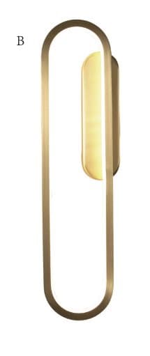 Elyptica W - vägglampa, modern LED-vägglampa