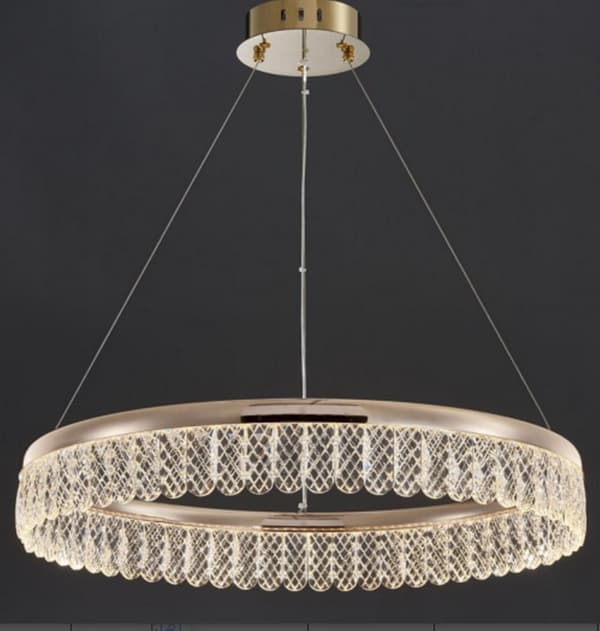 Volante - modern kristallkrona 60 cm
