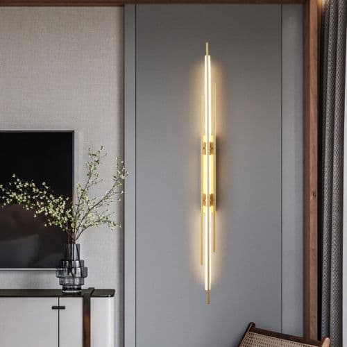 Safara - tyylikäs moderni LED-seinävalaisin Kulta 60 cm