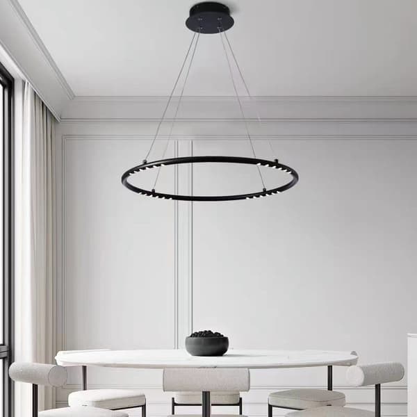 OptiQ Round - moderne LED ringlampe 60cm