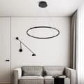 Miniatyrbillede 5 af 5: OptiQ Round - moderne LED ringlampe 60cm