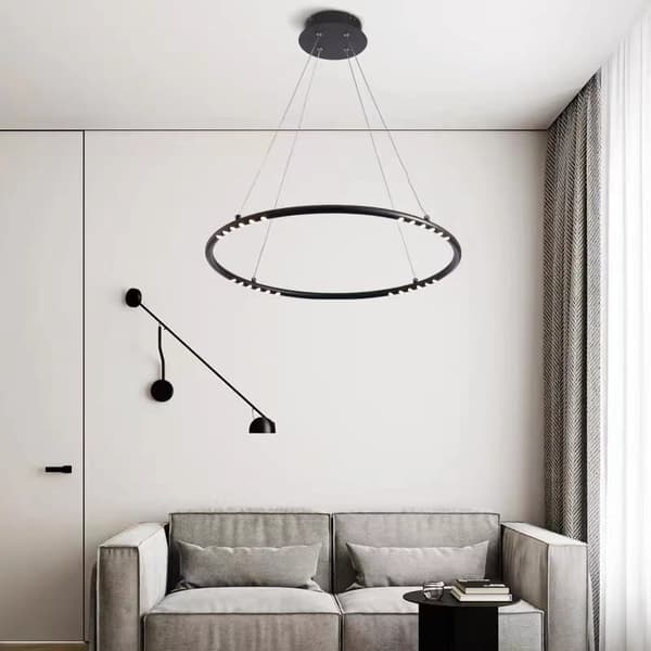 OptiQ Round - moderne LED ringlampe 60cm