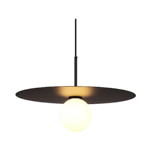 Sombre - moderne sort hængelampe 45 cm