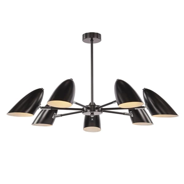 Maytoni - Aida ljuskrona 425x731 mm, 7xE14, 40W, svart