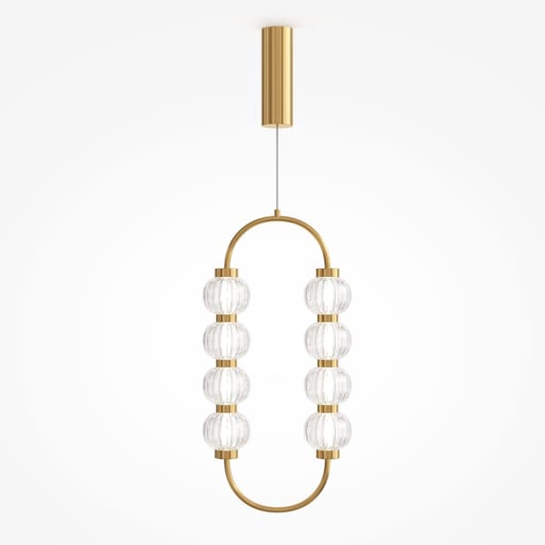 Amulet - Hængelampe 3565x90 mm, 16W, Guld