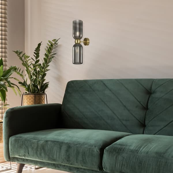 Antic - Vägglampa (sconce) 180x435 mm, 2xE14 40W guld
