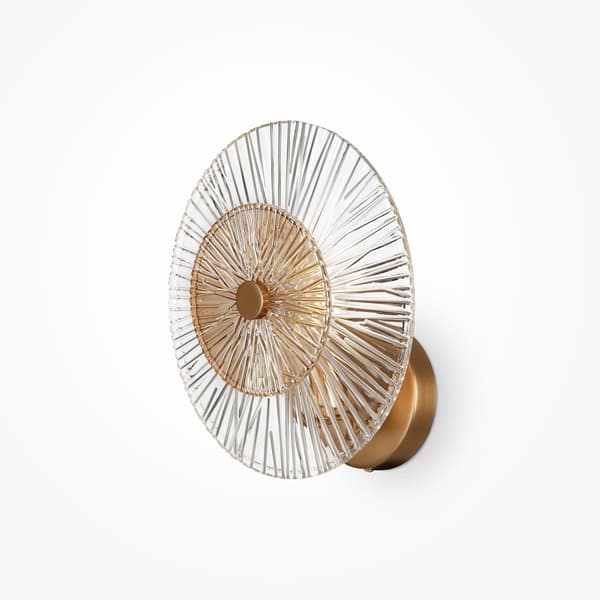 Aster - Vägglampa (sconce) 280x153 mm, 1xE14, 40W, Guld