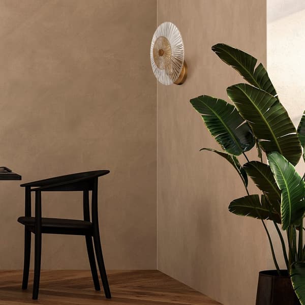 Aster - Vägglampa (sconce) 280x153 mm, 1xE14, 40W, Guld