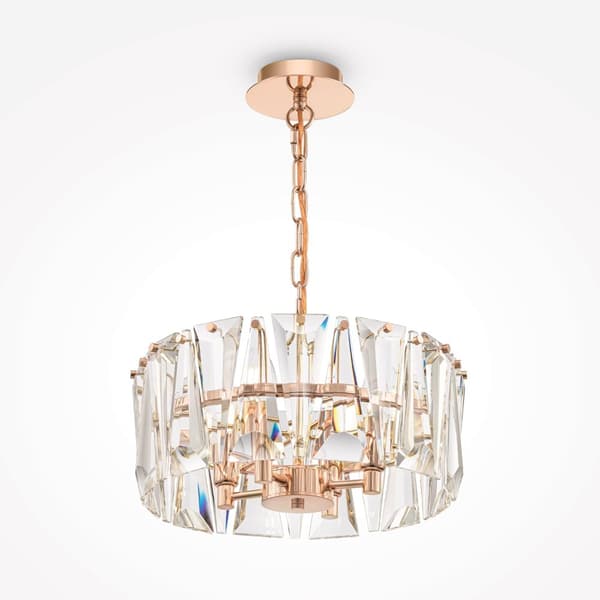Puntes - Hængelampe E14x4, 60W, Guld
