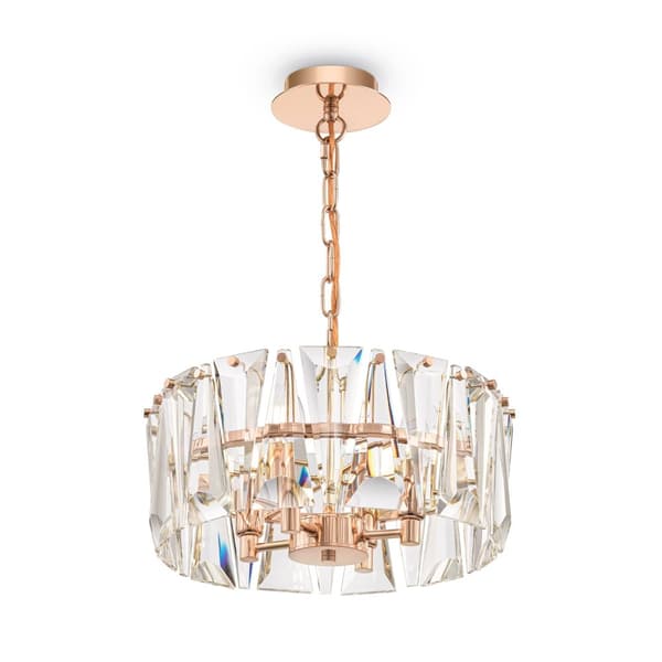 Puntes - Hængelampe E14x4, 60W, Guld