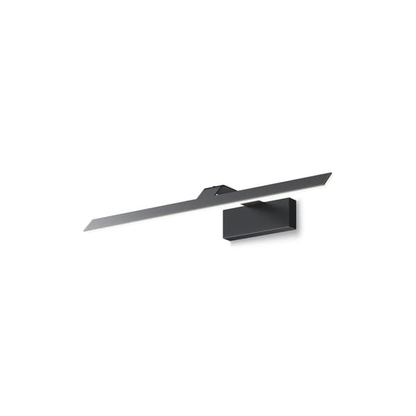 Decart - Baggrundslys 4000K, 12W, sort, moderne stil