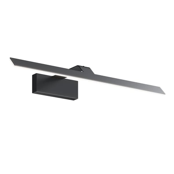 Decart - Bakgrundsbelysning 4000K, 12W, svart, modern stil Svart
