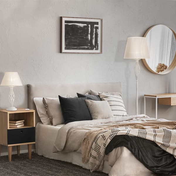 Grace - Golvlampa E14x1, 40W, Vit, Klassisk stil