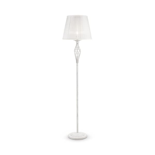 Grace - Golvlampa E14x1, 40W, Vit, Klassisk stil
