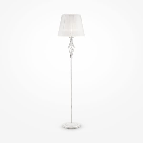 Grace - Golvlampa E14x1, 40W, Vit, Klassisk stil