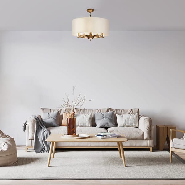Anna Pendel E14x5 40W Guld Metal 62 cm IP20 Moderne