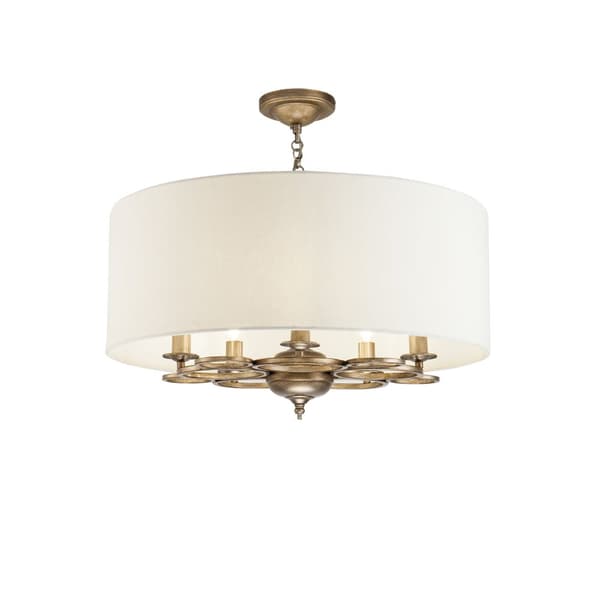 Anna Pendel E14x5 40W Guld Metal 62 cm IP20 Moderne