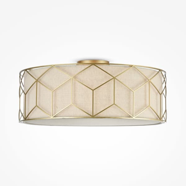Messina Loftslampe E27x5 60W Guld Metal 57cm IP20 Moderne