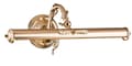 Miniatyrbillede 1 af 5: Picasso Baggrundslys E14x2 25W Guld Metal 44,5 cm IP20 Moderne