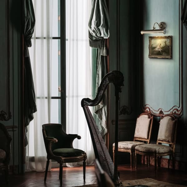 Renoir Taustavalo E14x2 25W Pronssi Metalli 35,9 cm IP20 Moderni