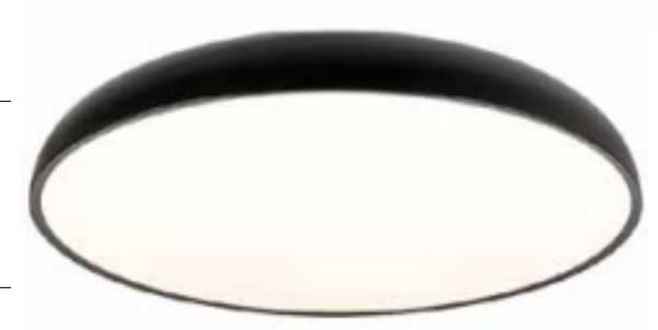 Lamina - Taklampa plafond 44cm 30W LED Svart