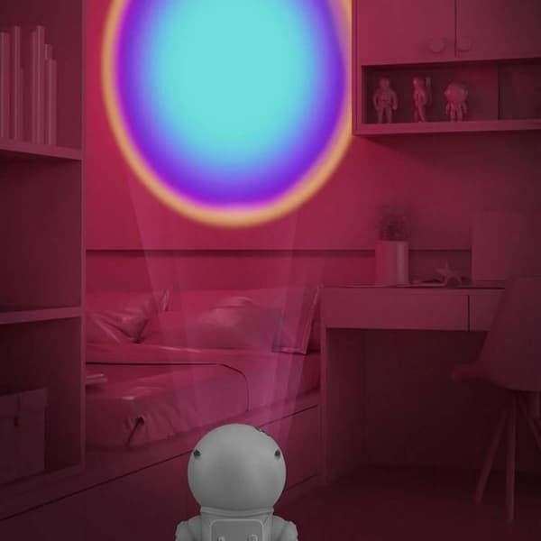Astro Ljusblå - Rainbow projektorlampa
