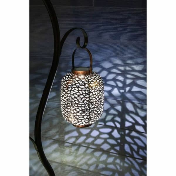 Solcellelampe Galix G2002 Krom Kold hvid 10 lm