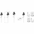 Miniatyrbillede 4 af 4: Solcellelampe Galix G4510 Multifarvet