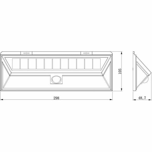 Auringonottolamppu Galix G4565 300 Lm