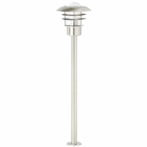 Solcellslampa Brilliant Terrence Transparent Silvrig 60 W