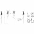Miniatyrbilde 3 av 3: Solcellelampe Galix G4515