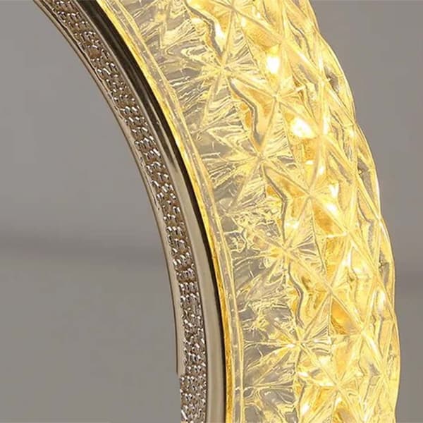 Trådløs bordlampe Crystal Touch LED RGB