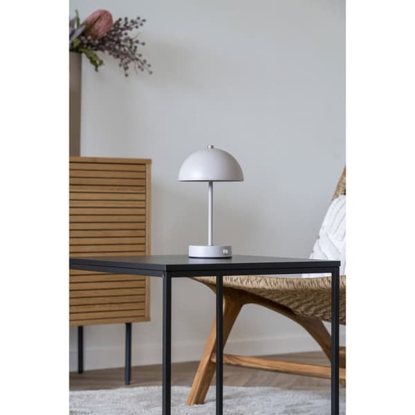 Rootz Holt LED -bordslampa - Desk Light - Bedside Lamp - uppladdningsbar och bärbar - 15x15x25cm