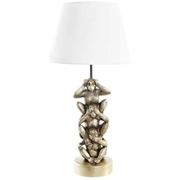 Bordslampa - Visdomens apor - Gul - K contemporary - Design