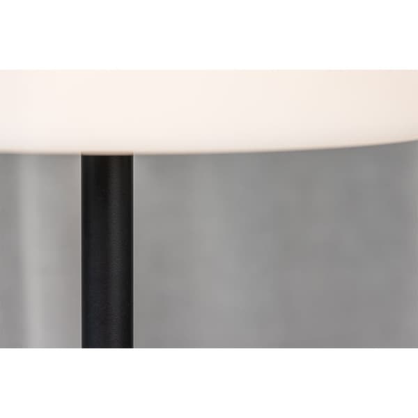 Moris golvlampa för utomhusbruk svart.
