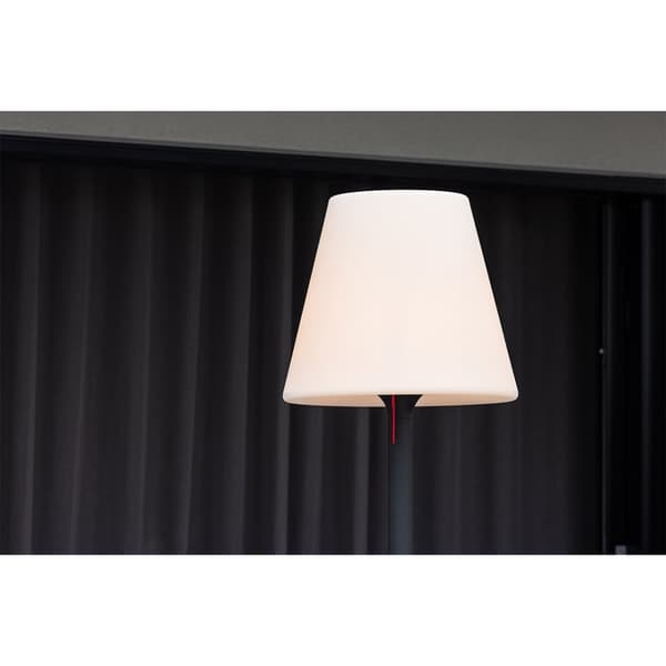 Moris gulvlampe for utendørs bruk svart.