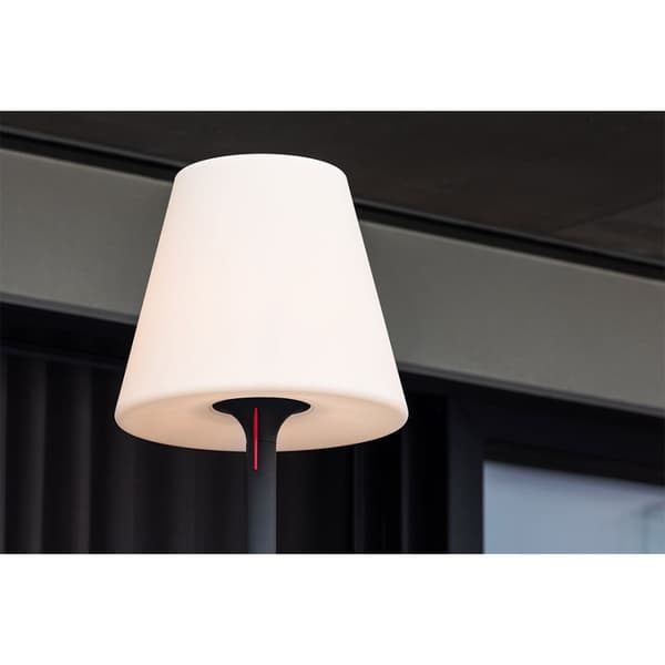 Moris gulvlampe for utendørs bruk svart.