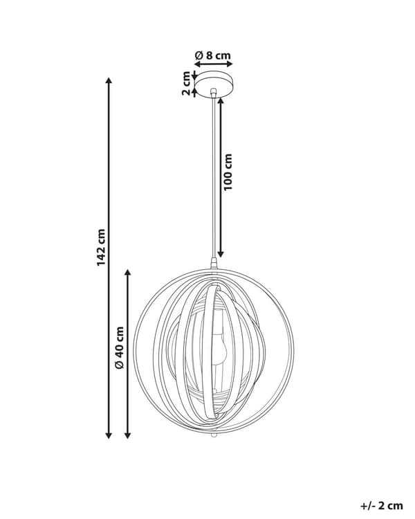 Pendellampe Lyst poppeltre Rund form Justerbar skjerm Moderne stil Belysning Hengelampe