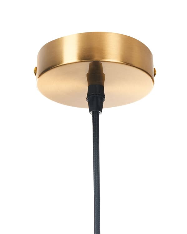 Pendellampe Gull Brun Metall Jern Industriell og retro stil Belysning Hengelampe