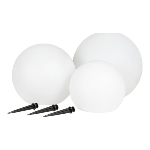 Rootz 3 -bitssats LIFTON LED -lampa - Solar Light - Eco -Friendly Lighting - Solar Powered - Ø20cm, Ø25cm, Ø30cm