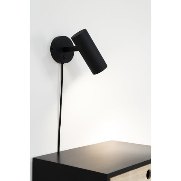 Rootz Paris Wall Lamp - Modern Lighting - Wall Sconce - Justerbar fokuserad ljus - Ståldesign - 15x10x22 cm