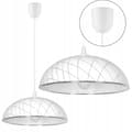Miniatyrbillede 1 af 3: Lysekrone 36cm plast Køkken Strips 0401 hvid krom