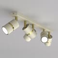 Miniatyrbillede 3 af 4: +Gratis. Loftslampe strip spots Ewilight justerbar 5x GU10 beige guld