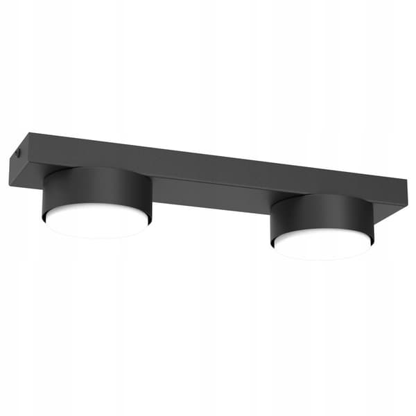 Taklampa Ewilight ALFA STRIP 2x GX53 LED svart