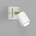 Miniatyrbild 4 av 4: Justerbar vägglampa Gu10 vitguld Laser